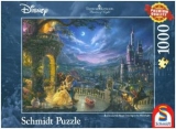 Disney, Die Schöne und das Biest, Tanz im Mondlicht (Puzzle) - Kinkade, Thomas