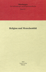 Mitteilungen f&uuml;r Anthropologie und Religionsgeschichte - 
