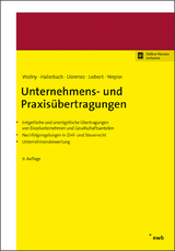 Unternehmens- und Praxisübertragungen - Wollny, Paul; Hallerbach, Dorothee; Wepler, Axel; Dönmez, Hülya; Liebert, Melanie