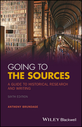 Going to the Sources -  Anthony Brundage