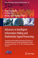 Advances in Intelligent Information Hiding and Multimedia Signal Processing - 