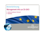 Management-Info zur Datenschutz-Grundverordnung (DS-GVO) - Thomas Müthlein