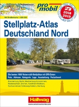 Deutschland Nord Stellplatz-Atlas 2018/2019 - 