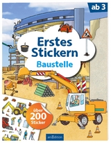 Erstes Stickern &ndash; Baustelle