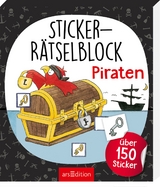 Sticker-R&auml;tselblock Piraten