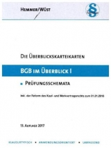 BGB im Überblick I - Karl-Edmund Hemmer, Achim Wüst