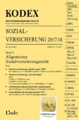 KODEX Sozialversicherung 2017/18, Band I - Melzer-Azodanloo, Nora; Doralt, Werner