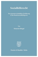 Sozialhilferecht. - Heinrich B&uuml;rgel