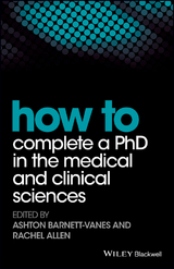 How to Complete a PhD in the Medical and Clinical Sciences - 