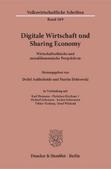 Digitale Wirtschaft und Sharing Economy. - 