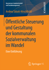 &Ouml;ffentliche Steuerung und Gestaltung der kommunalen Sozialverwaltung im Wandel - Andrea Tabatt-Hirschfeldt