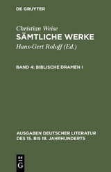 Biblische Dramen I