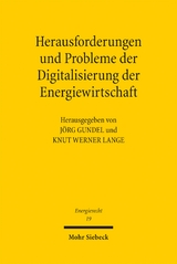 Herausforderungen und Probleme der Digitalisierung der Energiewirtschaft - 
