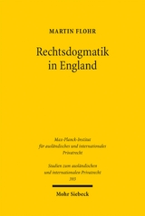 Rechtsdogmatik in England - Martin Flohr