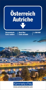 Kümmerly+Frey Strassenkarte Österreich 1:500.000 - 