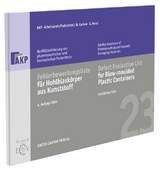 Fehlerbewertungsliste f&uuml;r Hohlblask&ouml;rper aus Kunststoff - B. Carbow, S. Horst
