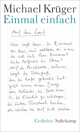 Einmal einfach - Michael Kr&uuml;ger