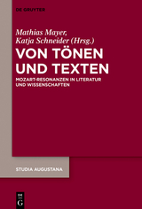 Von T&ouml;nen und Texten - 