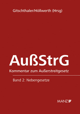 Kommentar zum Au&szlig;erstreitgesetz - 