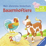 Mein allererstes Stickerbuch: Bauernhoftiere - Sabine Cuno
