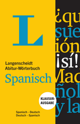 Langenscheidt Abitur-W&ouml;rterbuch Spanisch - Buch und App - 