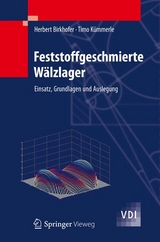 Feststoffgeschmierte W&auml;lzlager - Herbert Birkhofer, Timo K&uuml;mmerle