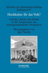 Hochkultur f&uuml;r das Volk? - 