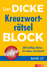 Der dicke Kreuzwortr&auml;tsel-Block Band 27