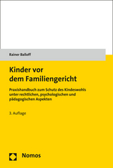 Kinder vor dem Familiengericht - Balloff, Rainer