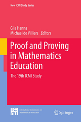 Proof and Proving in Mathematics Education - 