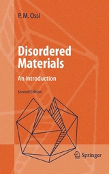 Disordered Materials -  Paolo Ossi