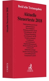 Aktuelle Steuertexte 2018 - 