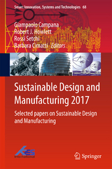 Sustainable Design and Manufacturing 2017 - 