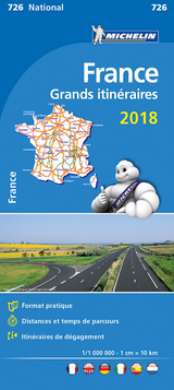 France Route Planning  2018 National Map 726
