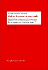 Melde-, Pass- und Ausweisrecht - 