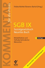SGB IX - Sozialgesetzbuch Neuntes Buch - Werner Feldes, Wolfhard Kohte