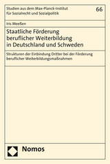 Staatliche F&ouml;rderung beruflicher Weiterbildung in Deutschland und Schweden - Iris Mee&szlig;en