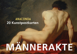 Postkartenbuch M&auml;nnerakte -  Anaconda Verlag
