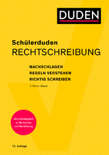 Sch&uuml;lerduden Rechtschreibung und Wortkunde