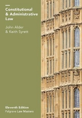 Constitutional and Administrative Law - Alder, John; Syrett, Keith