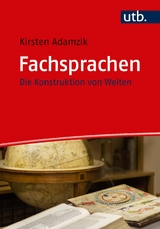 Fachsprachen - Kirsten Adamzik