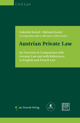 Austrian Private Law - Gabriele Koziol, Helmut Koziol