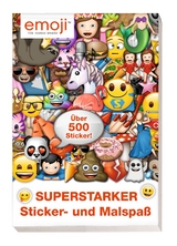 Emoji: Superstarker Sticker- und Malspa&szlig;