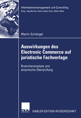 Auswirkungen des Electronic Commerce auf juristische Fachverlage - Martin Sch&uuml;ngel