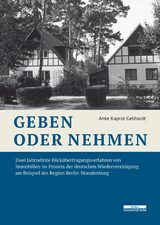 Geben oder Nehmen - Anke Kaprol-Gebhardt