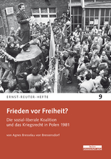 Frieden vor Freiheit? - Agnes Bresselau von Bressensdorf