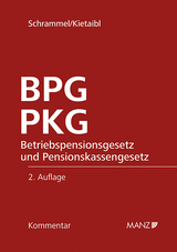 Betriebspensions- und Pensionskassengesetz - Walter Schrammel, Christoph Kietaibl