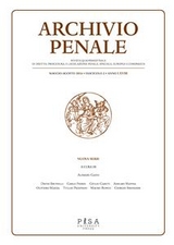 Archivio Penale 2/2016 -  AA.Vv.