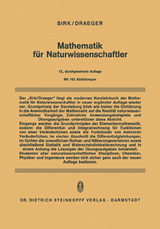 Mathematik f&uuml;r Naturwissenschaftler - H. Sirk