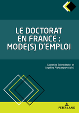 Le doctorat en France : mode(s) d'emploi - 